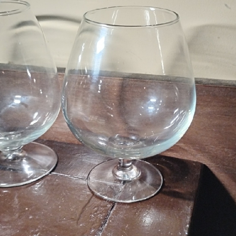 GIANT Brandy Snifter Goblet Wine Clear Glass Oversized Decor Vase by E.O. Brody